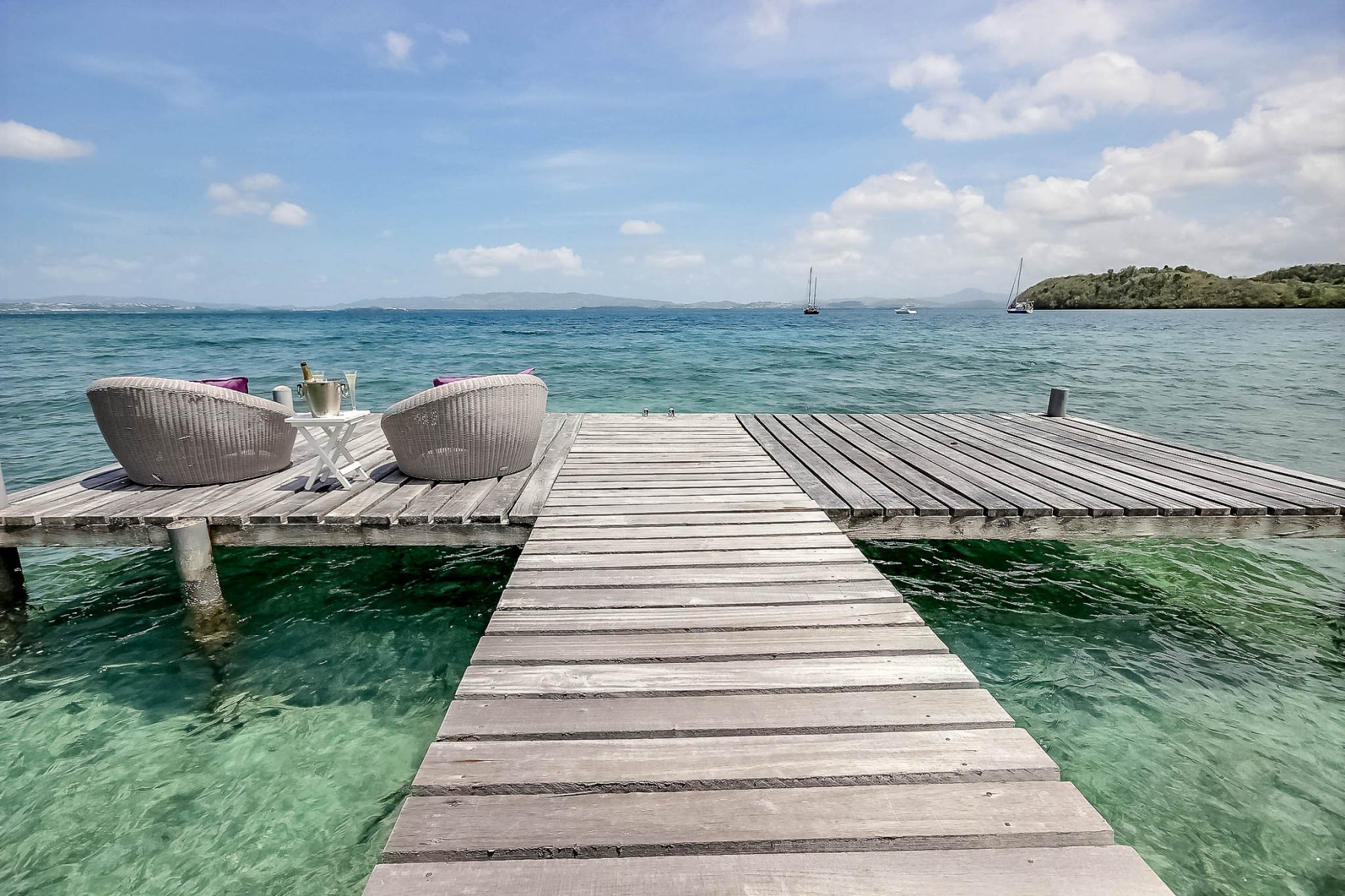 Trois-Îlets - Villa 4 ou 6 chambres en bord de mer avec piscine